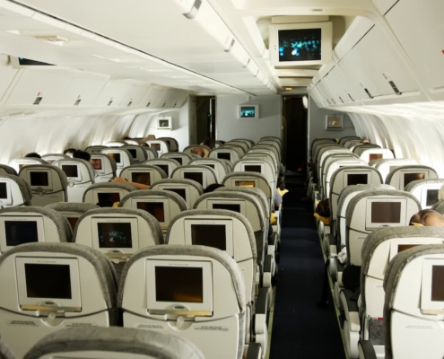 asiento más seguro avión